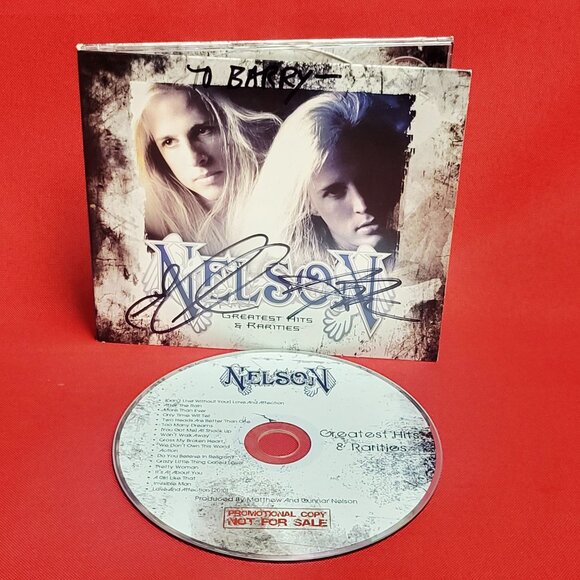 Nelson Greatest Hits & Rarities CD Signed Promotional Copy 2022 - Picture 7 of 8